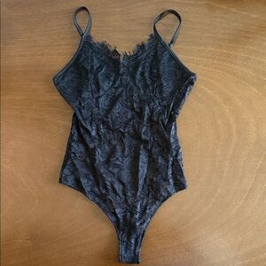 Black Lace Bodysuit